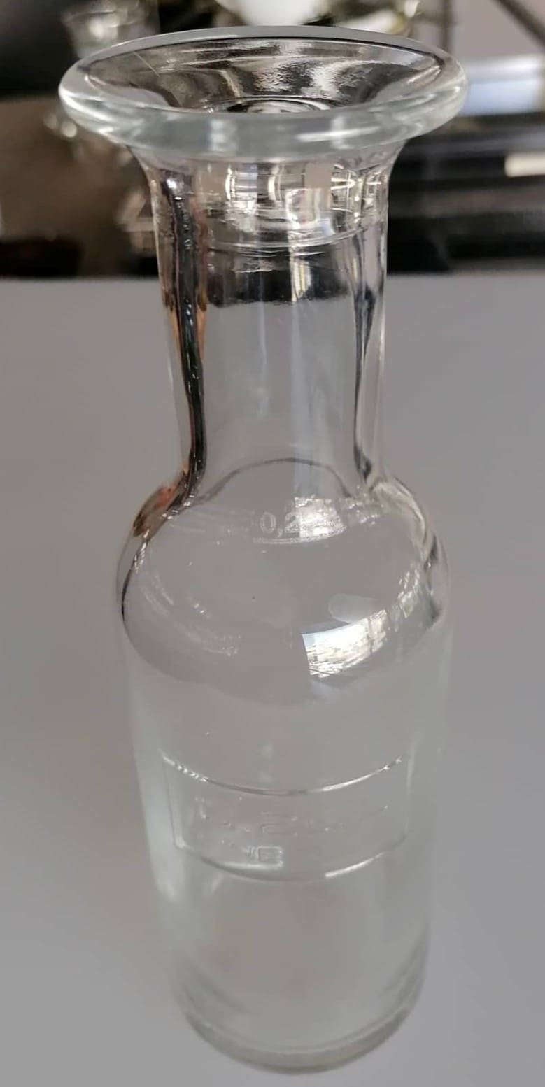 Κανάτα Γυάλινη 0,25Lt - Μεταχειρισμένη